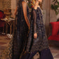IMC-05 BLUE BLOOD- 3PC |  Iznik Meraki Luxury Chiffon Collection 2021 | Unstitched Embroidered Luxury Chiffon Suits