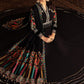 DL-906-Black | Maria B Winter Linen Unstitched Collection 2021 | Unstitched Embroidered Linen Suits