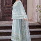 AQUATIC MLE22-03 | Mushq Eid Pret Drop 2 | 3Pc Cotton Net Suit