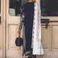 LEILA (ZW21-08) |  Zaha Hamrahi Winter Collection 2021 | Unstitched Embroidered Khaddar Suits