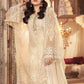 BD-2304 - Pearl White | Maria B Mbroidered Winter Wedding Collection 2021 | Unstitched Embroidered Suits