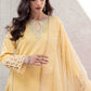 MANGO SORBET MLE22-01 | Mushq Eid Pret Drop 2 | 3Pc Cotton Net Suit