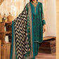 MPT 1202 B | Maria B MPrints Winter Collection 2021 | Unstitched Embroidered Dobby Linen Suits