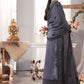 AJAM-05 | The Ayeza Edit by Asim Jofa Makhmal Royal Velvet Winter Collection 2022 | Unstitched Embroidered Velvet Suits
