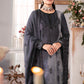AJAM-05 | The Ayeza Edit by Asim Jofa Makhmal Royal Velvet Winter Collection 2022 | Unstitched Embroidered Velvet Suits