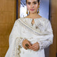 AJCK-10 | Asim Jofa Chikankari Eid Collection 2022 |  Unstitched Embroidered Lawn Suit