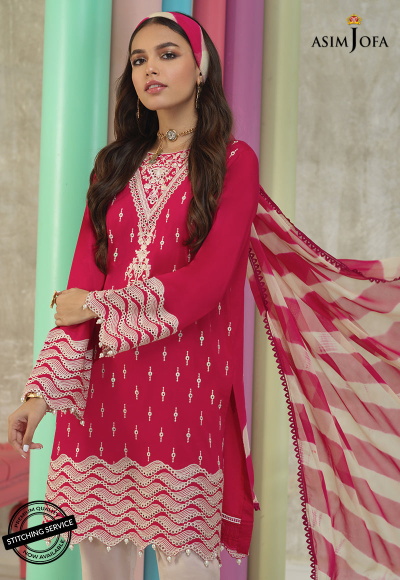 AJES-14 | Asim Jofa AJ Essentials Summer Collection 2022 |
