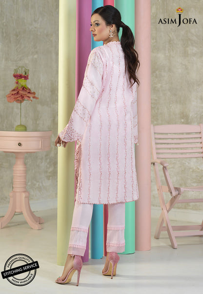 AJES-17 | Asim Jofa AJ Essentials Summer Collection 2022 | Embroidered Cotton Suits Unstitched 2 Piece