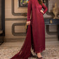 AJIM-06 Asim Jofa The Iqra & Minal Edit Winter Collection 2022 | Unstitched Embroidered Cotton Suits