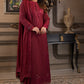 AJIM-06 Asim Jofa The Iqra & Minal Edit Winter Collection 2022 | Unstitched Embroidered Cotton Suits