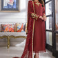 AJIM-12 Asim Jofa The Iqra & Minal Edit Winter Collection 2022 | Unstitched Embroidered Cotton Suits