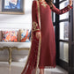 AJIM-12 Asim Jofa The Iqra & Minal Edit Winter Collection 2022 | Unstitched Embroidered Cotton Suits