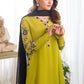 AJIM-18 Asim Jofa The Iqra & Minal Edit Winter Collection 2022 | Unstitched Embroidered Cotton Suits