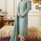 AJIM-21 Asim Jofa The Iqra & Minal Edit Winter Collection 2022 | Unstitched Embroidered Cotton Suits