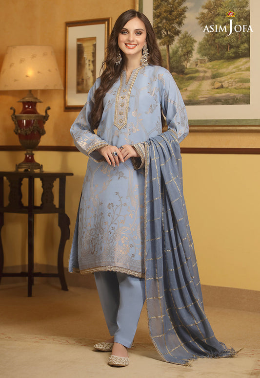 AJJD-11 | Asim Jofa Jacquard Eid Edition 2022 | Stitched RTW Jacquard Suits