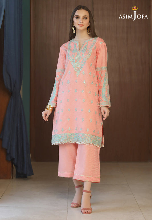 AJJD-14 | Asim Jofa Jacquard Eid Edition 2022 | Stitched RTW Jacquard Suits