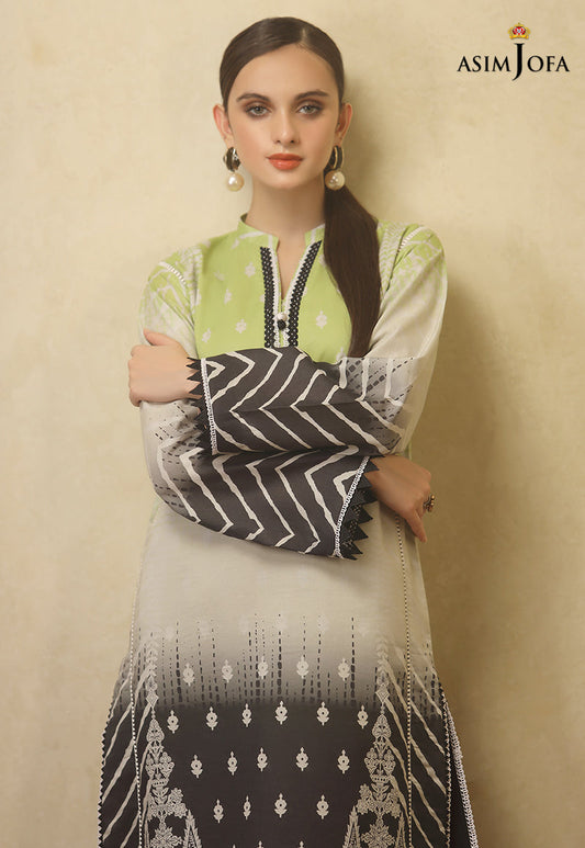 AJJD-18 | Asim Jofa Jacquard Eid Edition 2022 | Stitched RTW Jacquard Suits