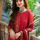AJKM-15 | Asim Jofa Eid Festive 2023 | Unstitched Poly Cotton Net Organza Suits