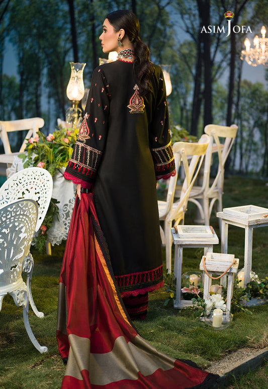 AJPR-13 | Asim Jofa Prints Rania Collection 2022 | Unstitched Embroidered Lawn Suits