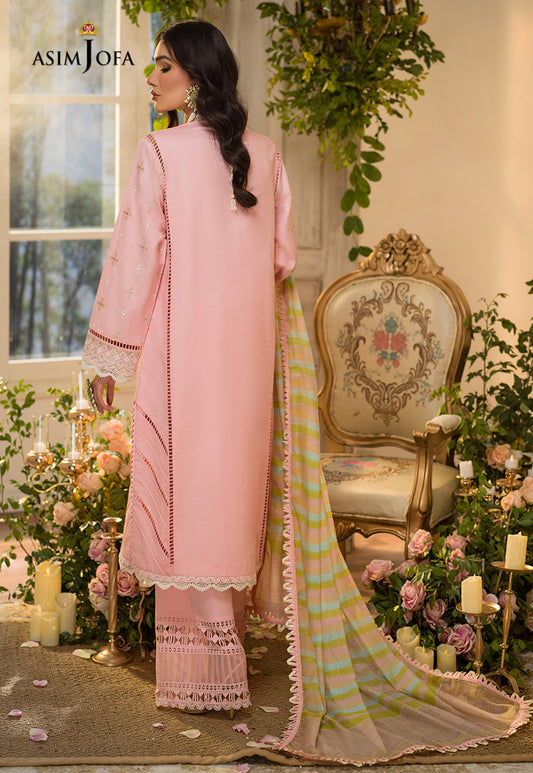 AJPR-14 | Asim Jofa Prints Rania Collection 2022 | Unstitched Embroidered Lawn Suits