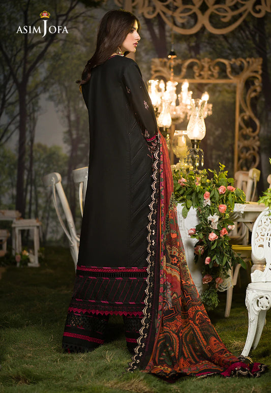 AJPR-36 | Asim Jofa Prints Rania Collection 2022 | Unstitched Embroidered Lawn Suits