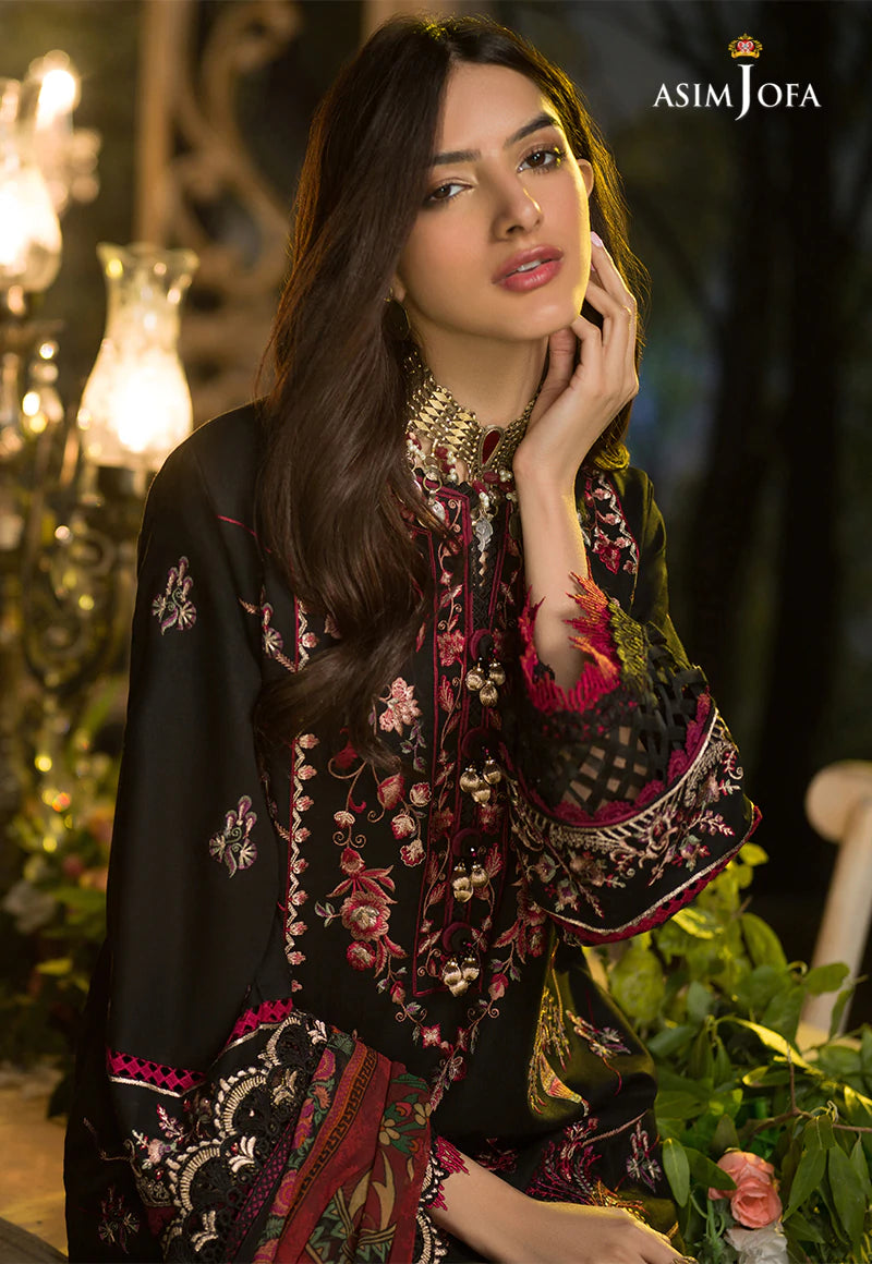 AJPR-36 | Asim Jofa Prints Rania Collection 2022 | Unstitched Embroidered Lawn Suits