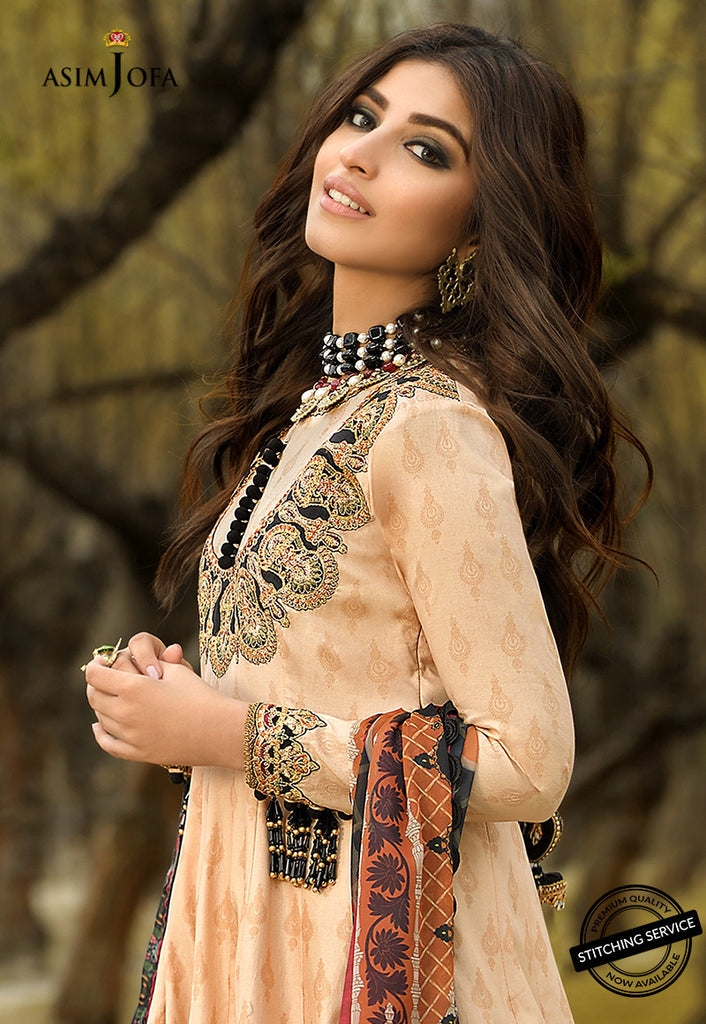 AJSL-20 | Asim Jofa Shehr-e-Yaar Luxury Lawn Collection 2022 | Unstitched Embroidered Lawn Suits