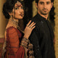 AJST-04 | Asim Jofa Sadqay Tumharay Eid Collection 2022 | Unstitched Embroidered Chiffon Suits
