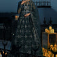 AJST-06 | Asim Jofa Sadqay Tumharay Eid Collection 2022 | Unstitched Embroidered Chiffon Suits