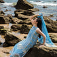 Spring Blooms Periwinkle | Crimson Luxury Lawn Collection 2023 | Unstitched Embroidered Lawn Suits