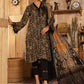 MPT 1214 A | Maria B MPrints Winter Collection 2021 | Unstitched Embroidered Cottel Suits