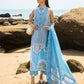 Spring Blooms Periwinkle | Crimson Luxury Lawn Collection 2023 | Unstitched Embroidered Lawn Suits