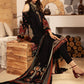 MPT 1206 B | Maria B MPrints Winter Collection 2021 | Unstitched Embroidered Dobby Linen Suits