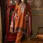 DL-908-Rust | Maria B Winter Linen Unstitched Collection 2021 | Unstitched Embroidered Linen Suits