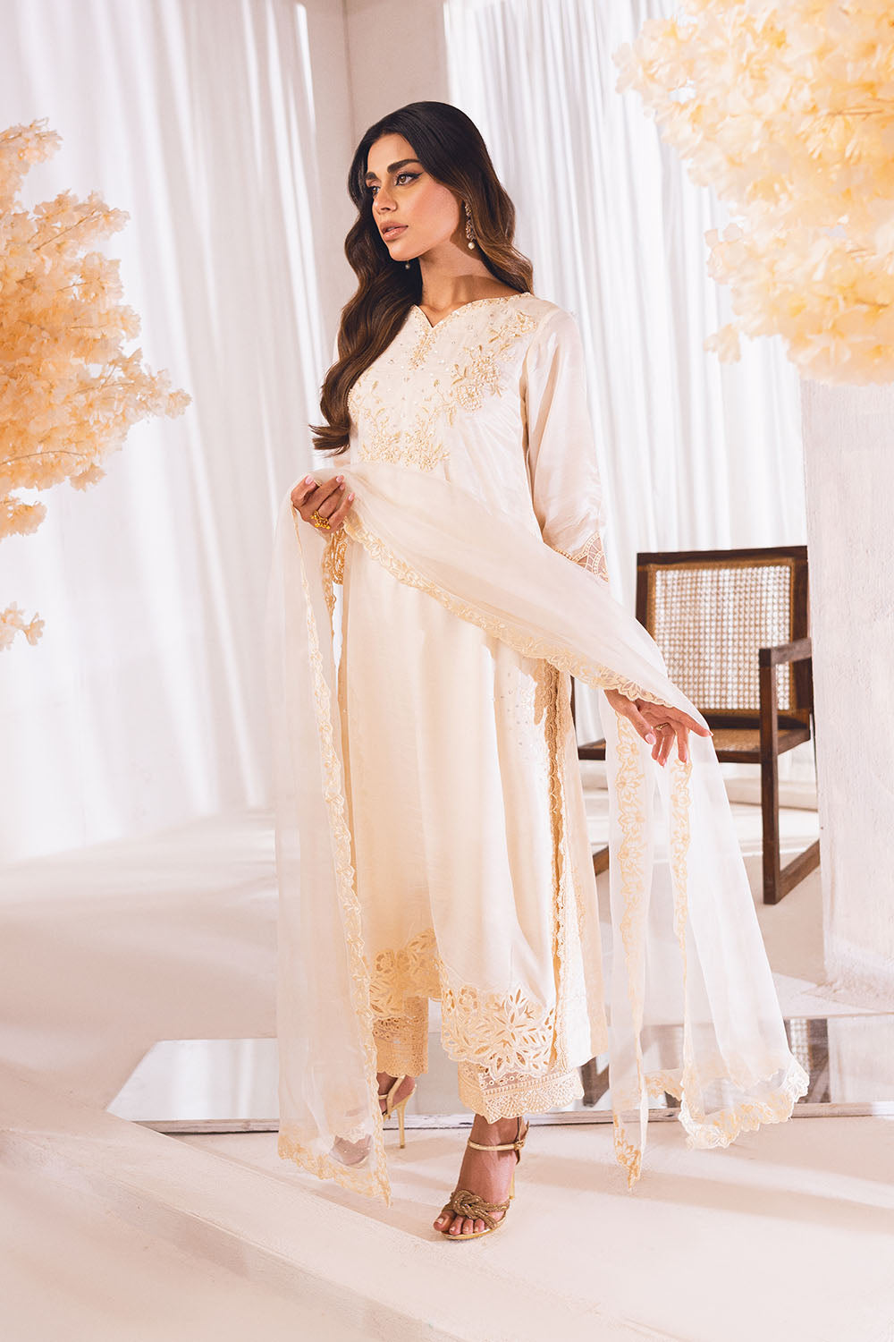Blooming Bud |  Azure Ensembles Chiffon 3PCS 2023
