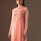 Blush | Mohtaram NUUR Luxury PRET Collection 2022 | Stitched Silk Suits