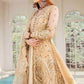 Bridal Maxi - Gilded Leaf (D-01) | Maryum N Maria Luxury Bridal Collections | Embroidered Wedding Suits
