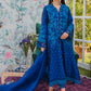 ROYAL IRIS SHIRT AND DUPATTA | Farah Talib Aziz Eid Edit Drop 2 Collection | Embroidered Stitched Raw Silk Suit