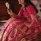 MUSARRAT NAZIR | MNR Zarlish Festive Unstitched Collection 2022 | Unstitched Embroidered Raw Silk Suit