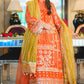 NAZIA HASSAN | MNR Zarlish Festive Unstitched Collection 2022 | Unstitched Embroidered Organza Suit