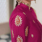 Unstitched Sateen - Magenta Hot pink CST-601