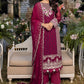 Carmine | Azure Luxe Embroidered 3pcs Collections 2023
