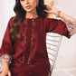Claret Bliss |  Azure Ensembles Chiffon 3PCS 2023