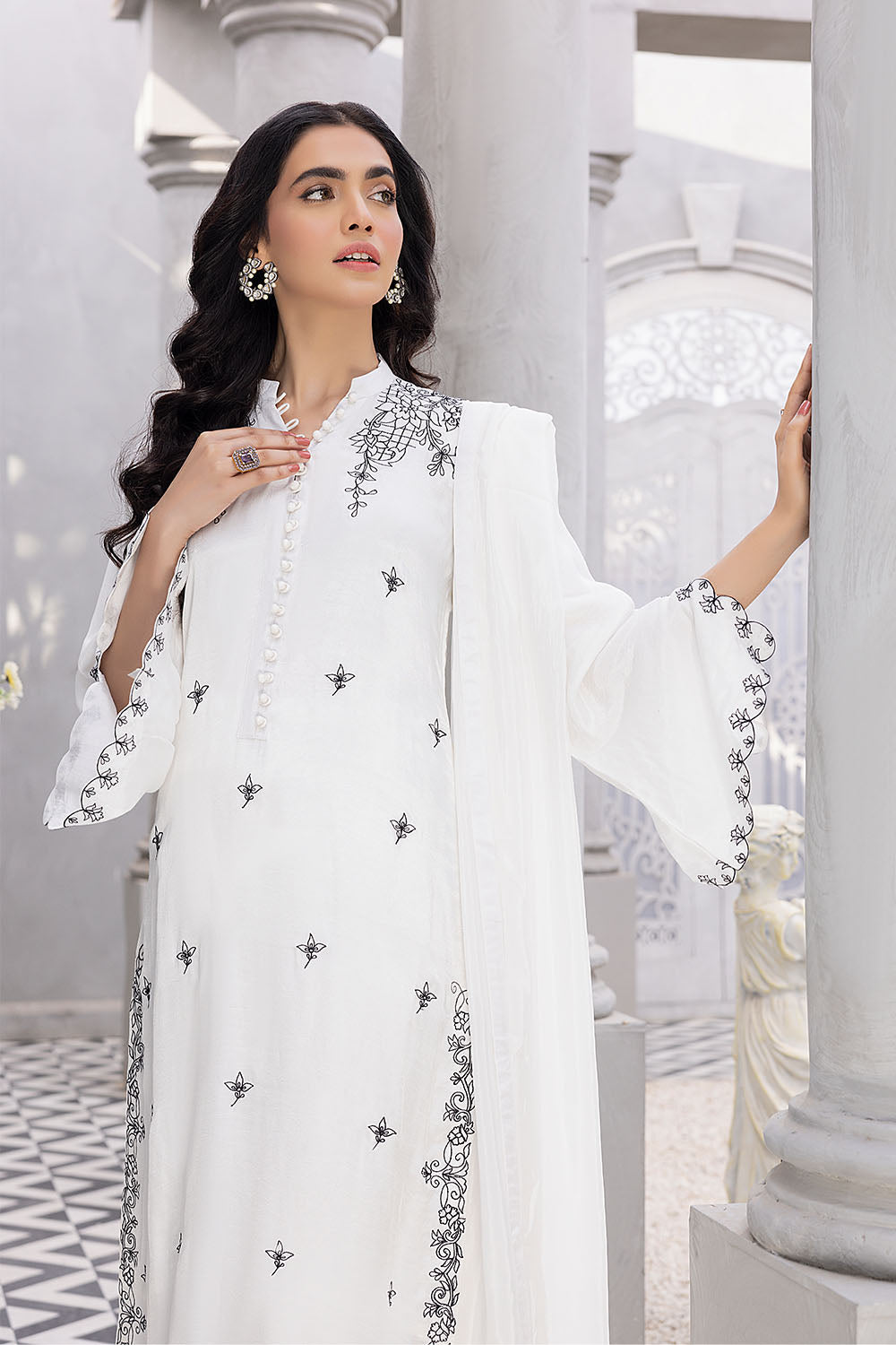 Crystal Charm |  Azure Ensembles Chiffon 3PCS 2023