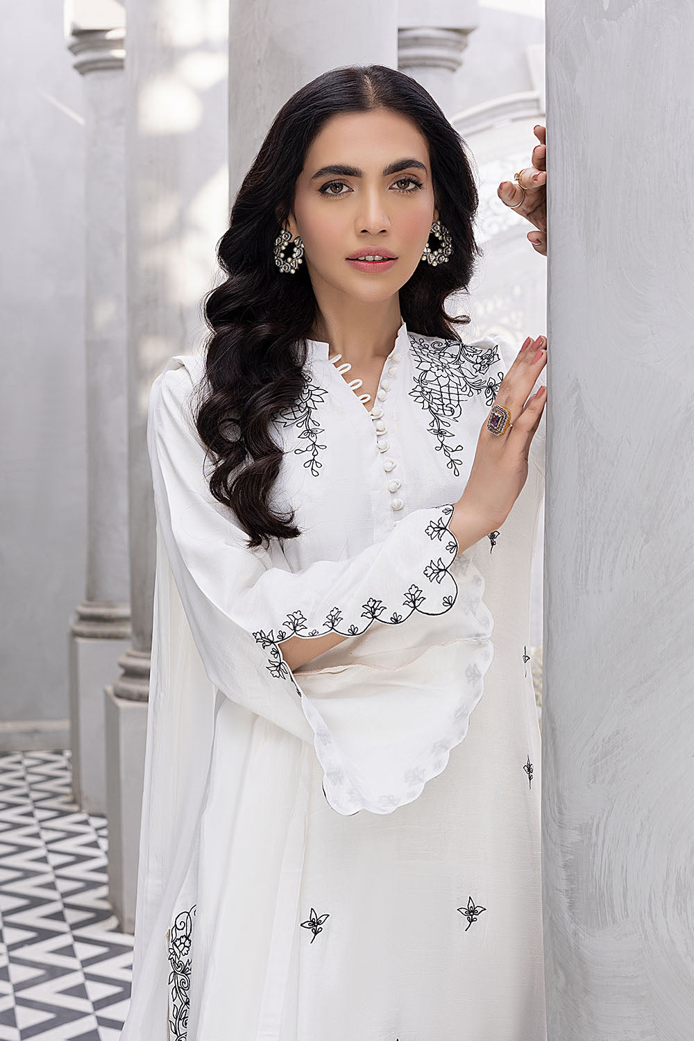Crystal Charm |  Azure Ensembles Chiffon 3PCS 2023