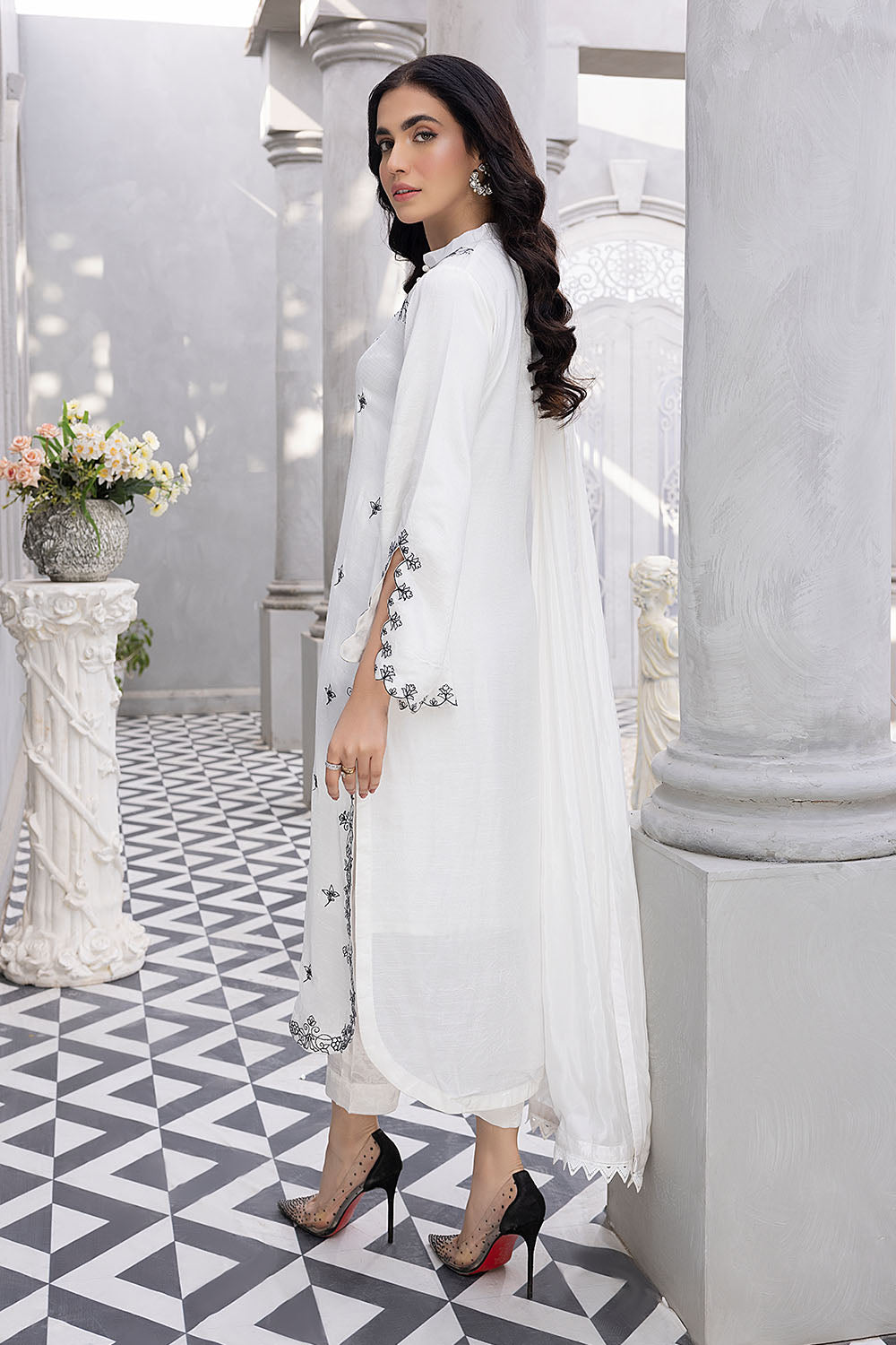 Crystal Charm |  Azure Ensembles Chiffon 3PCS 2023