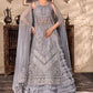 Unstitched MBROIDERED - Silver BD-2603 | Maria B Mbroidered Heritage Luxury Edition 2023 | Unstitched Embroidered Organza Suits