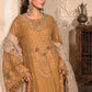 Unstitched MBROIDERED - Mustard BD-2606 | Maria B Mbroidered Heritage Luxury Edition 2023 | Unstitched Embroidered Organza Suits