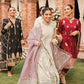 SYAH QURMAZI-3PC |  Cross Stitch The Bride Tribe Wedding Festive Collection 2022 | Unstitched Embroidered Jacquard Suits | Cross Stitch 2023