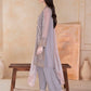 2 Piece Chiffon Suit-Embroidered (Unstitched) | Lime Light Women Eid Collection 2023